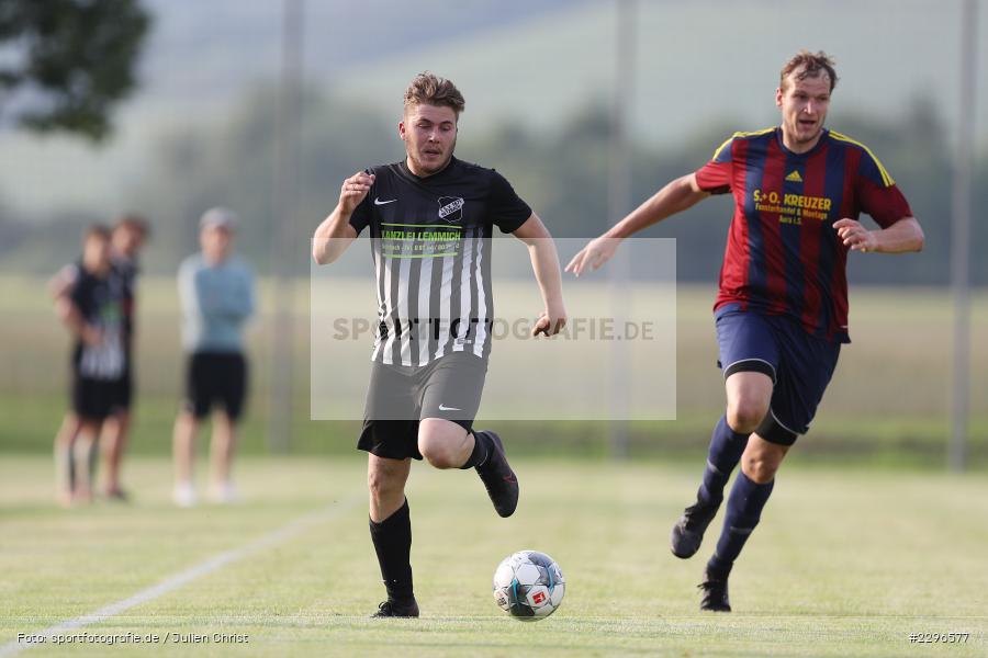 Niklas Christ, Fabio Harde, Sportgelände, Retzbach, 25.06.2021, Freundschaftsspiele, sport, action, Fussball, Deutschland, Juni 2021, Saison 2021/2022, BSC, TSV, BSC Aura, TSV Retzbach - Bild-ID: 2296577
