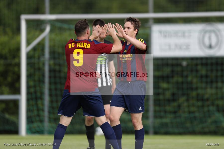 Alexander Prasch, Yannick Wolf, Sportgelände, Retzbach, 25.06.2021, Freundschaftsspiele, sport, action, Fussball, Deutschland, Juni 2021, Saison 2021/2022, BSC, TSV, BSC Aura, TSV Retzbach - Bild-ID: 2296613