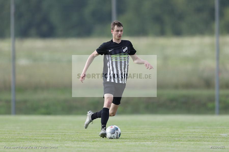Simon Barthelmes, Sportgelände, Retzbach, 25.06.2021, Freundschaftsspiele, sport, action, Fussball, Deutschland, Juni 2021, Saison 2021/2022, BSC, TSV, BSC Aura, TSV Retzbach - Bild-ID: 2296655