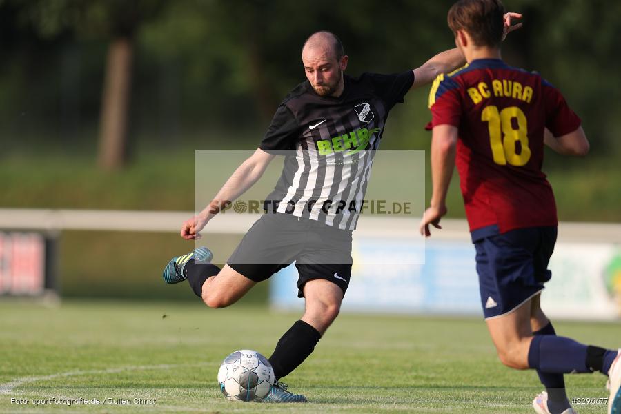 Jonas Schmitt, Sportgelände, Retzbach, 25.06.2021, Freundschaftsspiele, sport, action, Fussball, Deutschland, Juni 2021, Saison 2021/2022, BSC, TSV, BSC Aura, TSV Retzbach - Bild-ID: 2296677
