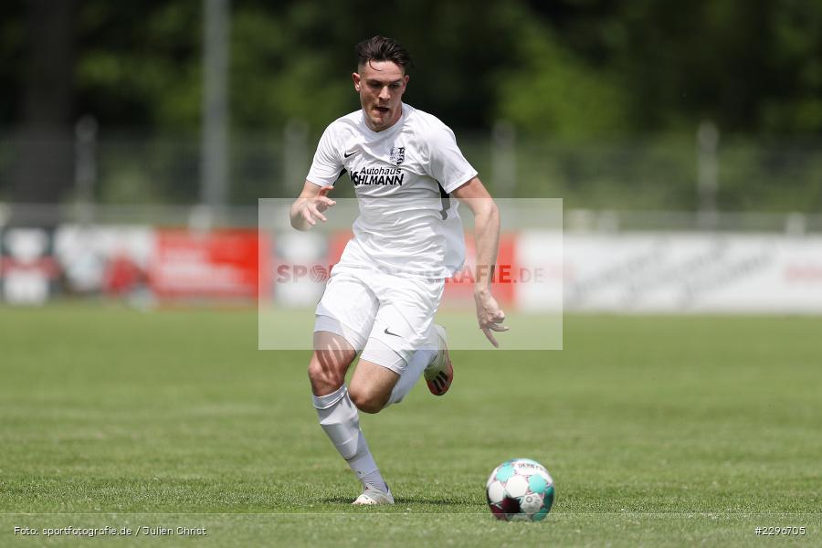 Jan Martin, Sportgelände, Karlburg, 27.06.2021, Freundschaftsspiele, sport, action, Fussball, Deutschland, Juni 2021, Saison 2021/2022, TUS, TSV, TuS Frammersbach, TSV Karlburg - Bild-ID: 2296705