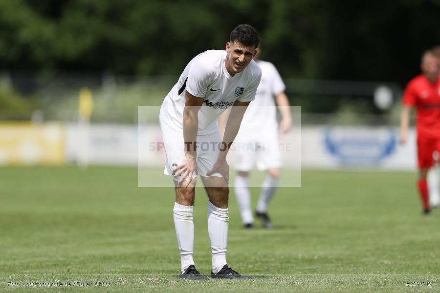 Max Lambrecht, Sportgelände, Karlburg, 27.06.2021, Freundschaftsspiele, sport, action, Fussball, Deutschland, Juni 2021, Saison 2021/2022, TUS, TSV, TuS Frammersbach, TSV Karlburg - Bild-ID: 2296712