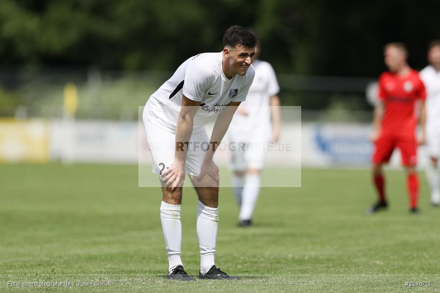 Max Lambrecht, Sportgelände, Karlburg, 27.06.2021, Freundschaftsspiele, sport, action, Fussball, Deutschland, Juni 2021, Saison 2021/2022, TUS, TSV, TuS Frammersbach, TSV Karlburg - Bild-ID: 2296713