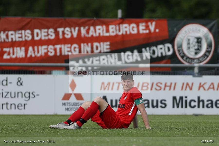 Julian Etzel, Sportgelände, Karlburg, 27.06.2021, Freundschaftsspiele, sport, action, Fussball, Deutschland, Juni 2021, Saison 2021/2022, TUS, TSV, TuS Frammersbach, TSV Karlburg - Bild-ID: 2296754