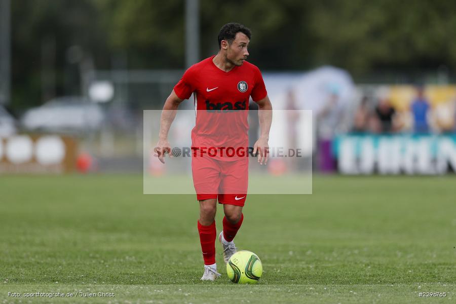 Luca Pfister, Sportgelände, Karlburg, 27.06.2021, Freundschaftsspiele, sport, action, Fussball, Deutschland, Juni 2021, Saison 2021/2022, TUS, TSV, TuS Frammersbach, TSV Karlburg - Bild-ID: 2296765 Luca Pfister, Sportgelände, Karlburg, 27.06.2021, Freundschaftsspiele, sport, action, Fussball, Deutschland, Juni 2021, Saison 2021/2022, TUS, TSV, TuS Frammersbach, TSV Karlburg - Bild-ID: 2296765