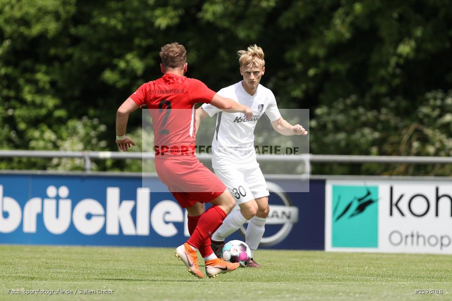 Marco Kunzmann, Sportgelände, Karlburg, 27.06.2021, Freundschaftsspiele, sport, action, Fussball, Deutschland, Juni 2021, Saison 2021/2022, TUS, TSV, TuS Frammersbach, TSV Karlburg - Bild-ID: 2296788