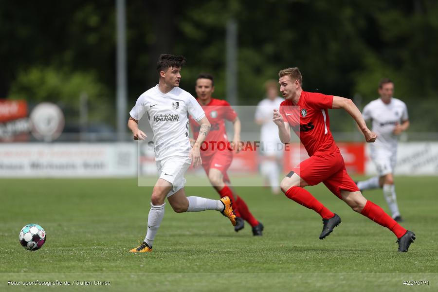 Pascal Jeni, Sportgelände, Karlburg, 27.06.2021, Freundschaftsspiele, sport, action, Fussball, Deutschland, Juni 2021, Saison 2021/2022, TUS, TSV, TuS Frammersbach, TSV Karlburg - Bild-ID: 2296791
