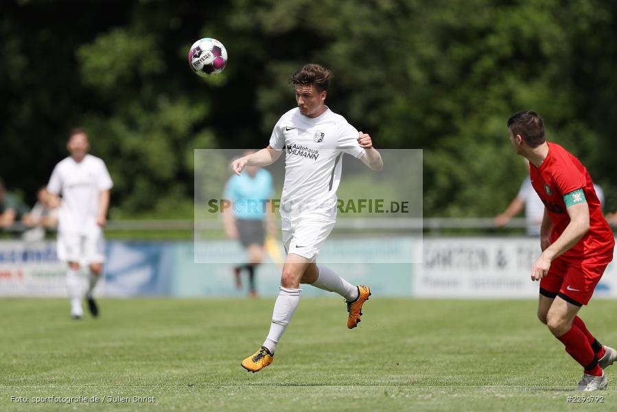 Pascal Jeni, Sportgelände, Karlburg, 27.06.2021, Freundschaftsspiele, sport, action, Fussball, Deutschland, Juni 2021, Saison 2021/2022, TUS, TSV, TuS Frammersbach, TSV Karlburg - Bild-ID: 2296792