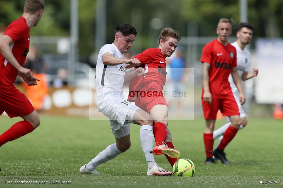 Jan Martin, Sportgelände, Karlburg, 27.06.2021, Freundschaftsspiele, sport, action, Fussball, Deutschland, Juni 2021, Saison 2021/2022, TUS, TSV, TuS Frammersbach, TSV Karlburg - Bild-ID: 2296795
