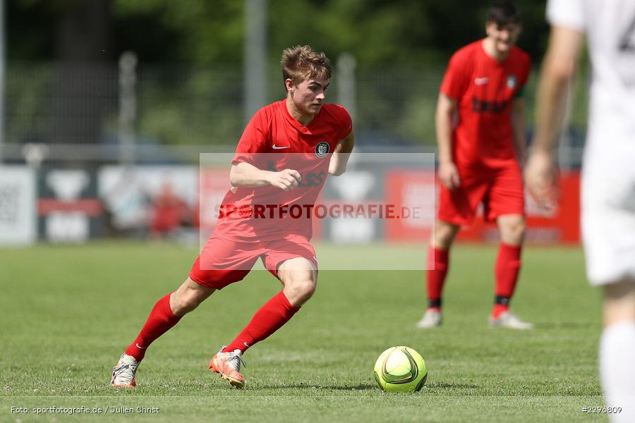 Tim Zachrau, Sportgelände, Karlburg, 27.06.2021, Freundschaftsspiele, sport, action, Fussball, Deutschland, Juni 2021, Saison 2021/2022, TUS, TSV, TuS Frammersbach, TSV Karlburg - Bild-ID: 2296809