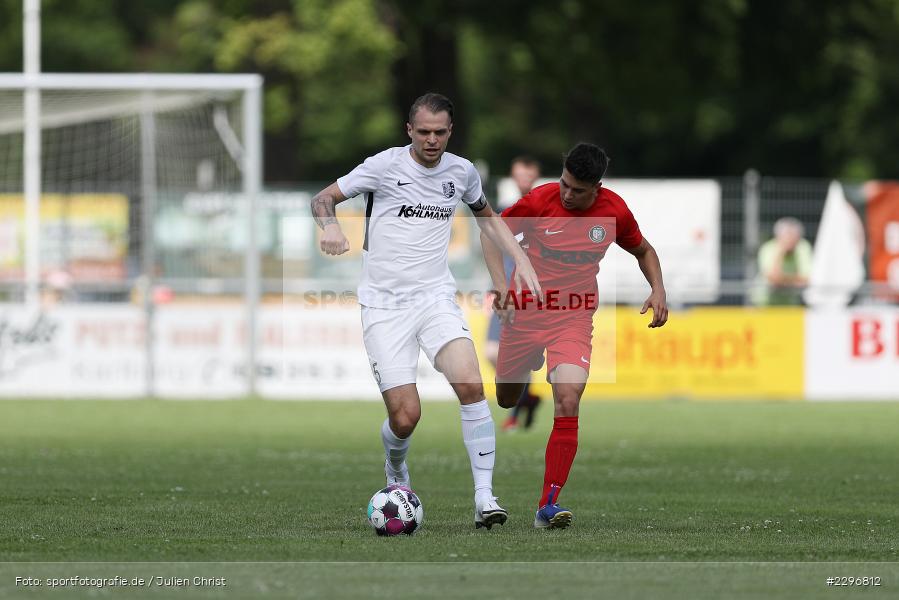 Marvin Schramm, Sportgelände, Karlburg, 27.06.2021, Freundschaftsspiele, sport, action, Fussball, Deutschland, Juni 2021, Saison 2021/2022, TUS, TSV, TuS Frammersbach, TSV Karlburg - Bild-ID: 2296812