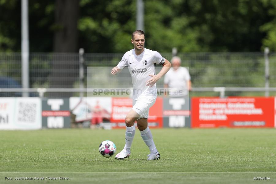 Marvin Schramm, Sportgelände, Karlburg, 27.06.2021, Freundschaftsspiele, sport, action, Fussball, Deutschland, Juni 2021, Saison 2021/2022, TUS, TSV, TuS Frammersbach, TSV Karlburg - Bild-ID: 2296814
