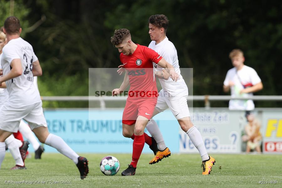 Maximilian Baur, Sportgelände, Karlburg, 27.06.2021, Freundschaftsspiele, sport, action, Fussball, Deutschland, Juni 2021, Saison 2021/2022, TUS, TSV, TuS Frammersbach, TSV Karlburg - Bild-ID: 2296818