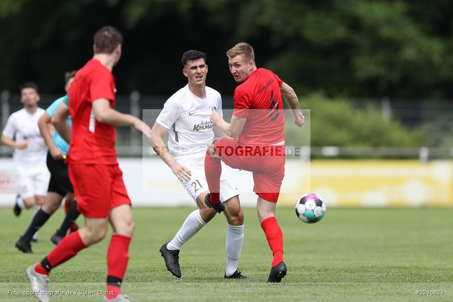Max Lambrecht, Sportgelände, Karlburg, 27.06.2021, Freundschaftsspiele, sport, action, Fussball, Deutschland, Juni 2021, Saison 2021/2022, TUS, TSV, TuS Frammersbach, TSV Karlburg - Bild-ID: 2296829