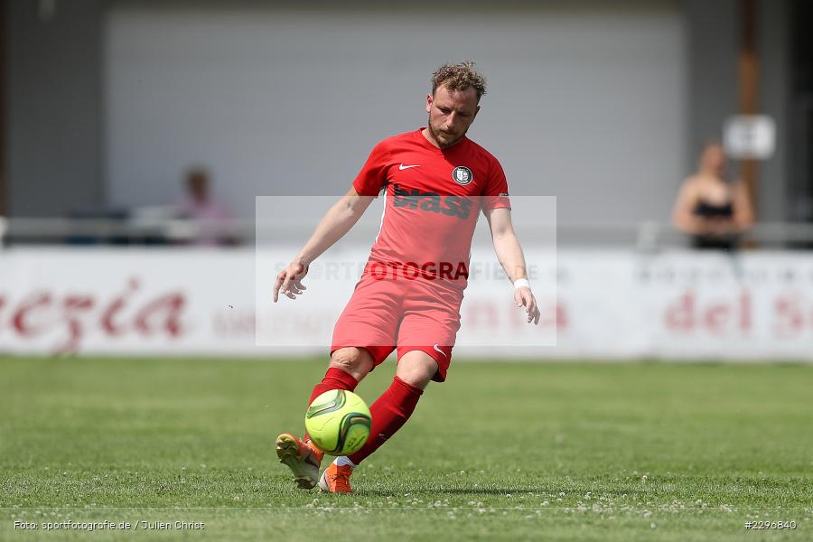 Nico Franz, Sportgelände, Karlburg, 27.06.2021, Freundschaftsspiele, sport, action, Fussball, Deutschland, Juni 2021, Saison 2021/2022, TUS, TSV, TuS Frammersbach, TSV Karlburg - Bild-ID: 2296840