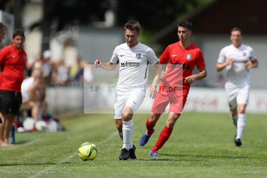 Andreas Rösch, Sportgelände, Karlburg, 27.06.2021, Freundschaftsspiele, sport, action, Fussball, Deutschland, Juni 2021, Saison 2021/2022, TUS, TSV, TuS Frammersbach, TSV Karlburg - Bild-ID: 2296843