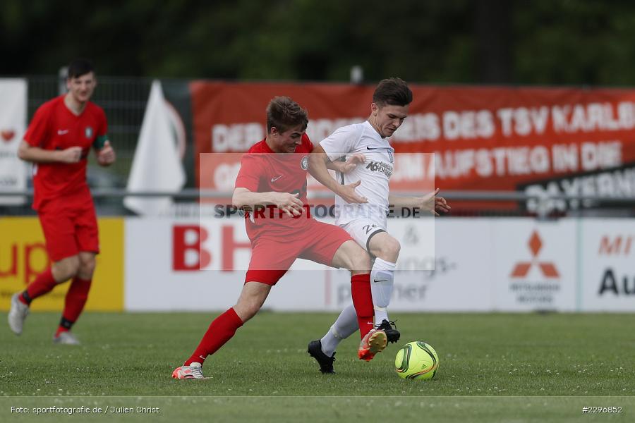 Tim Zachrau, Sportgelände, Karlburg, 27.06.2021, Freundschaftsspiele, sport, action, Fussball, Deutschland, Juni 2021, Saison 2021/2022, TUS, TSV, TuS Frammersbach, TSV Karlburg - Bild-ID: 2296852