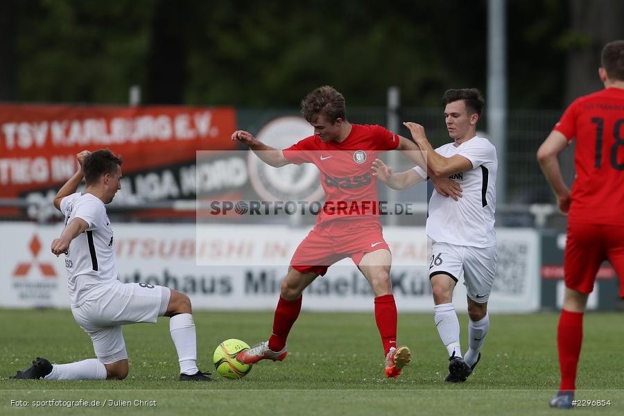 Tim Zachrau, Sportgelände, Karlburg, 27.06.2021, Freundschaftsspiele, sport, action, Fussball, Deutschland, Juni 2021, Saison 2021/2022, TUS, TSV, TuS Frammersbach, TSV Karlburg - Bild-ID: 2296854