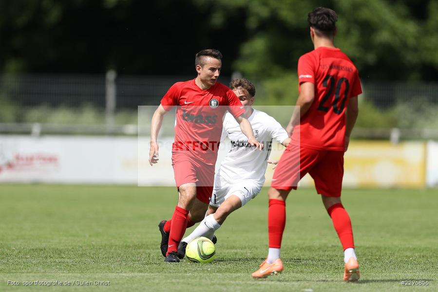 Alexander Beck, Sportgelände, Karlburg, 27.06.2021, Freundschaftsspiele, sport, action, Fussball, Deutschland, Juni 2021, Saison 2021/2022, TUS, TSV, TuS Frammersbach, TSV Karlburg - Bild-ID: 2296856