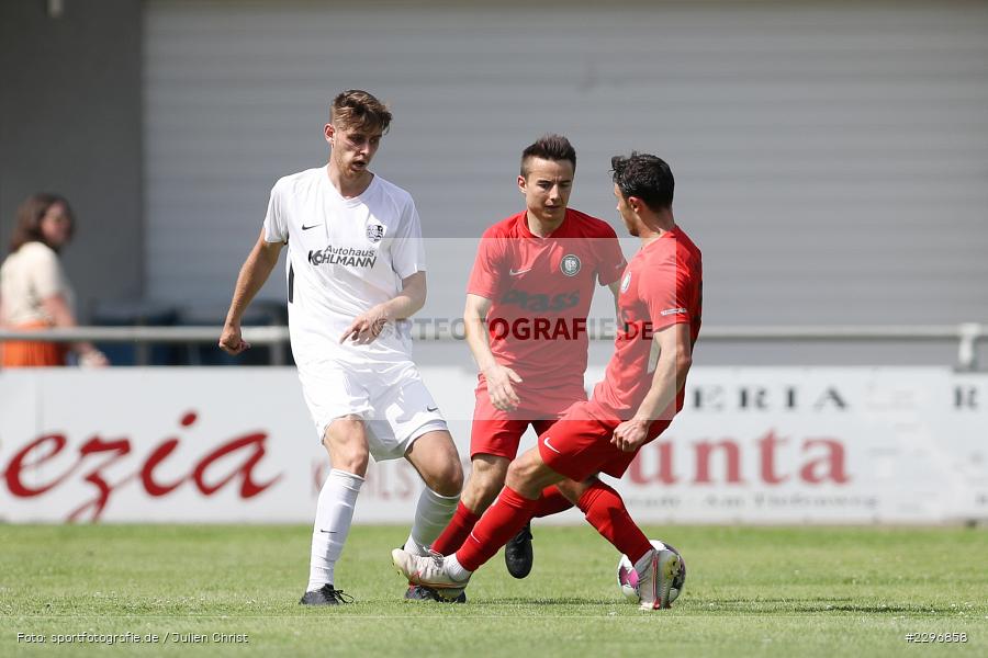 Maximilian Franz, Sportgelände, Karlburg, 27.06.2021, Freundschaftsspiele, sport, action, Fussball, Deutschland, Juni 2021, Saison 2021/2022, TUS, TSV, TuS Frammersbach, TSV Karlburg - Bild-ID: 2296858