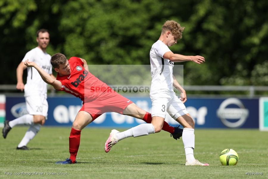 Adrian Winter, Sportgelände, Karlburg, 27.06.2021, Freundschaftsspiele, sport, action, Fussball, Deutschland, Juni 2021, Saison 2021/2022, TUS, TSV, TuS Frammersbach, TSV Karlburg - Bild-ID: 2296868