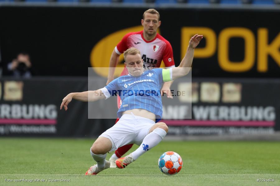 Fabian Holland, Merck-Stadion, Darmstadt, 01.07.2021, Freundschaftsspiele, sport, action, Fussball, Deutschland, Juli 2021, Saison 2021/2022, 2. Bundesliga, BGL, Swift Hesperange, SVD, Swift Hesperingen, SV Darmstadt 98 - Bild-ID: 2296874