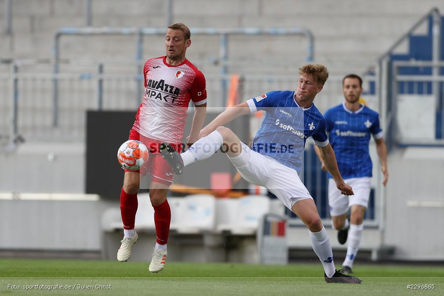 Dominik Stolz, Clemens Riedel, Merck-Stadion, Darmstadt, 01.07.2021, Freundschaftsspiele, sport, action, Fussball, Deutschland, Juli 2021, Saison 2021/2022, 2. Bundesliga, BGL, Swift Hesperange, SVD, Swift Hesperingen, SV Darmstadt 98 - Bild-ID: 2296885