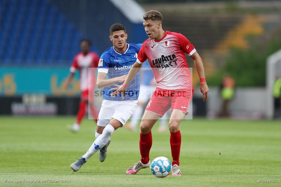 Emir Karic, Merck-Stadion, Darmstadt, 01.07.2021, Freundschaftsspiele, sport, action, Fussball, Deutschland, Juli 2021, Saison 2021/2022, 2. Bundesliga, BGL, Swift Hesperange, SVD, Swift Hesperingen, SV Darmstadt 98 - Bild-ID: 2296902