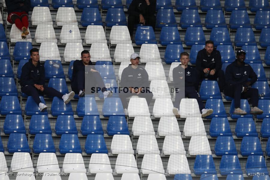 Tribüne, Marcel Schuhen, Merck-Stadion, Darmstadt, 01.07.2021, Freundschaftsspiele, sport, action, Fussball, Deutschland, Juli 2021, Saison 2021/2022, 2. Bundesliga, BGL, Swift Hesperange, SVD, Swift Hesperingen, SV Darmstadt 98 - Bild-ID: 2296973