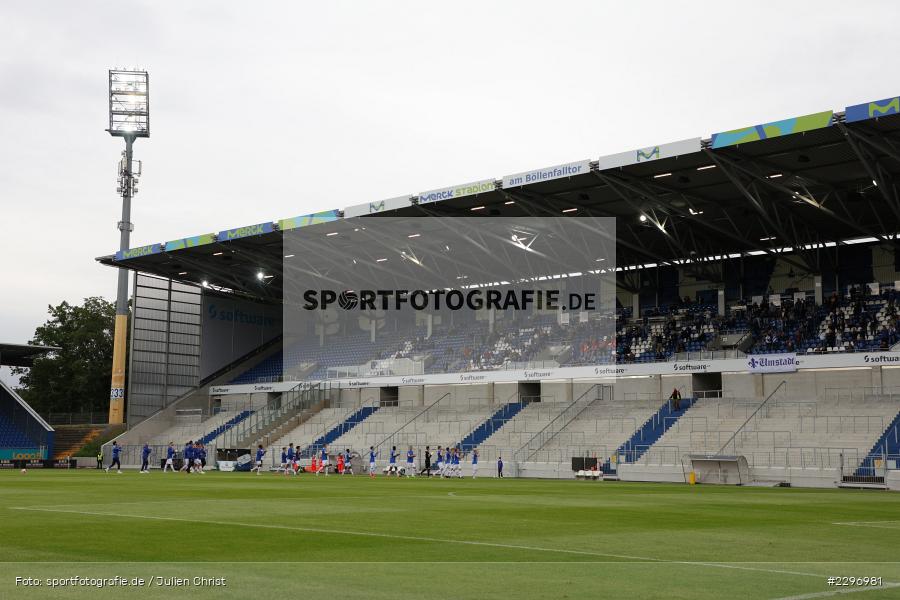 Stadion, Applaus, Fans, Merck-Stadion, Darmstadt, 02.07.2021, Freundschaftsspiele, sport, action, Fussball, Deutschland, Juli 2021, Saison 2021/2022, 2. Bundesliga, BGL, Swift Hesperange, SVD, Swift Hesperingen, SV Darmstadt 98 - Bild-ID: 2296981