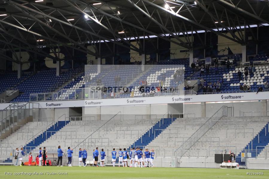Stadion, Applaus, Fans, Merck-Stadion, Darmstadt, 02.07.2021, Freundschaftsspiele, sport, action, Fussball, Deutschland, Juli 2021, Saison 2021/2022, 2. Bundesliga, BGL, Swift Hesperange, SVD, Swift Hesperingen, SV Darmstadt 98 - Bild-ID: 2296983