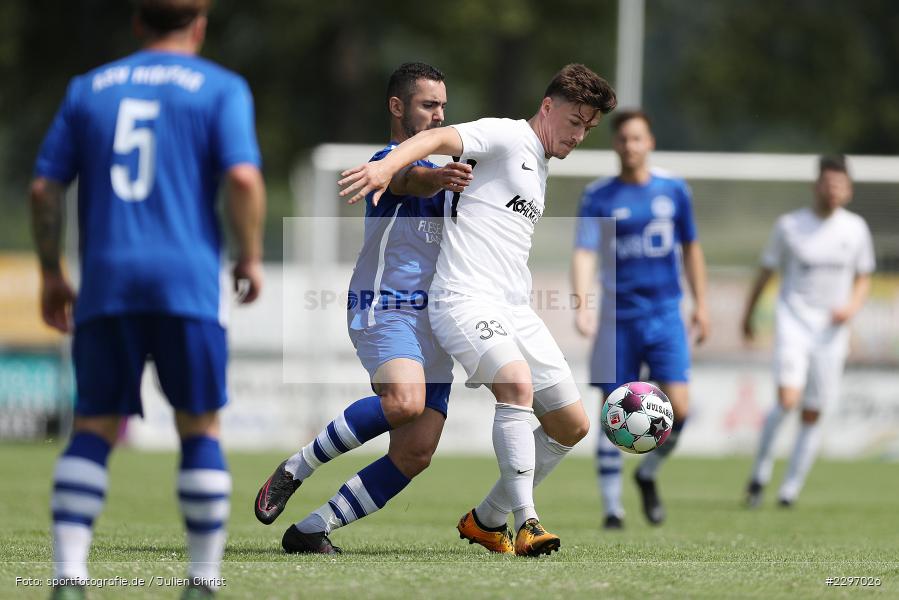 Johan Brahimi, Sportgelaende in der Au, Karlstadt, 04.07.2021, Freundschaftsspiele, sport, action, Fussball, Deutschland, Juli 2021, Saison 2021/2022, Bezirksliga Unterfranken West, Bayernliga Nord, ASV Rimpar, TSV Karlburg - Bild-ID: 2297026