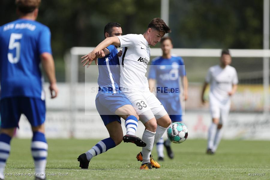Johan Brahimi, Sportgelaende in der Au, Karlstadt, 04.07.2021, Freundschaftsspiele, sport, action, Fussball, Deutschland, Juli 2021, Saison 2021/2022, Bezirksliga Unterfranken West, Bayernliga Nord, ASV Rimpar, TSV Karlburg - Bild-ID: 2297027