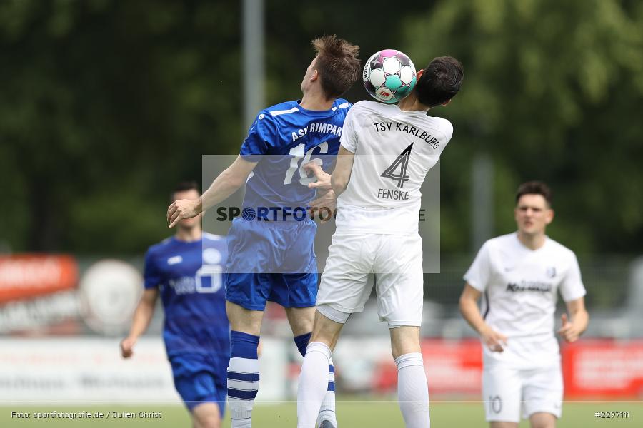 Cedric Fenske, Sportgelaende in der Au, Karlstadt, 04.07.2021, Freundschaftsspiele, sport, action, Fussball, Deutschland, Juli 2021, Saison 2021/2022, Bezirksliga Unterfranken West, Bayernliga Nord, ASV Rimpar, TSV Karlburg - Bild-ID: 2297111