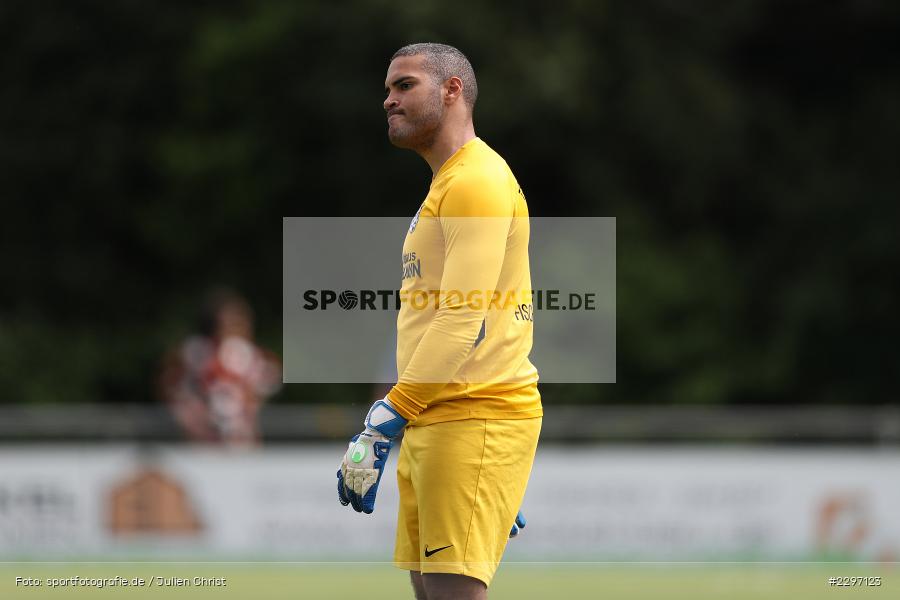 Marvin Fischer-Vallecilla, Sportgelaende in der Au, Karlstadt, 04.07.2021, Freundschaftsspiele, sport, action, Fussball, Deutschland, Juli 2021, Saison 2021/2022, Bezirksliga Unterfranken West, Bayernliga Nord, ASV Rimpar, TSV Karlburg - Bild-ID: 2297123 Marvin Fischer-Vallecilla, Sportgelaende in der Au, Karlstadt, 04.07.2021, Freundschaftsspiele, sport, action, Fussball, Deutschland, Juli 2021, Saison 2021/2022, Bezirksliga Unterfranken West, Bayernliga Nord, ASV Rimpar, TSV Karlburg - Bild-ID: 2297123