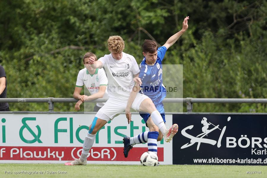 Adrian Winter, Sportgelaende in der Au, Karlstadt, 04.07.2021, Freundschaftsspiele, sport, action, Fussball, Deutschland, Juli 2021, Saison 2021/2022, Bezirksliga Unterfranken West, Bayernliga Nord, ASV Rimpar, TSV Karlburg - Bild-ID: 2297161 Adrian Winter, Sportgelaende in der Au, Karlstadt, 04.07.2021, Freundschaftsspiele, sport, action, Fussball, Deutschland, Juli 2021, Saison 2021/2022, Bezirksliga Unterfranken West, Bayernliga Nord, ASV Rimpar, TSV Karlburg - Bild-ID: 2297161