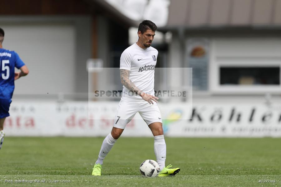 Steffen Bachmann, Sportgelaende in der Au, Karlstadt, 04.07.2021, Freundschaftsspiele, sport, action, Fussball, Deutschland, Juli 2021, Saison 2021/2022, Bezirksliga Unterfranken West, Bayernliga Nord, ASV Rimpar, TSV Karlburg - Bild-ID: 2297163 Steffen Bachmann, Sportgelaende in der Au, Karlstadt, 04.07.2021, Freundschaftsspiele, sport, action, Fussball, Deutschland, Juli 2021, Saison 2021/2022, Bezirksliga Unterfranken West, Bayernliga Nord, ASV Rimpar, TSV Karlburg - Bild-ID: 2297163
