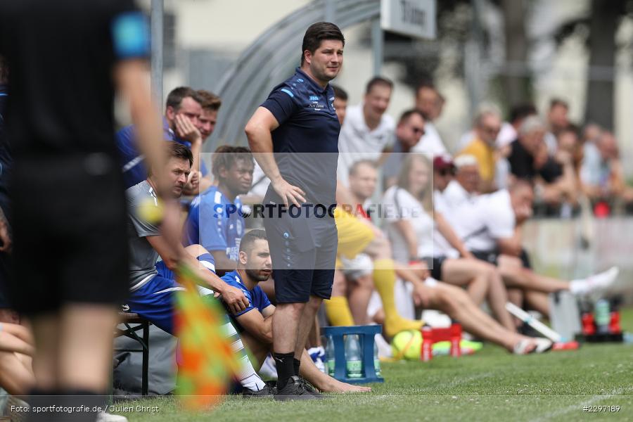 Trainer, Marcel Heck, Sportgelaende in der Au, Karlstadt, 04.07.2021, Freundschaftsspiele, sport, action, Fussball, Deutschland, Juli 2021, Saison 2021/2022, Bezirksliga Unterfranken West, Bayernliga Nord, ASV Rimpar, TSV Karlburg - Bild-ID: 2297189 Trainer, Marcel Heck, Sportgelaende in der Au, Karlstadt, 04.07.2021, Freundschaftsspiele, sport, action, Fussball, Deutschland, Juli 2021, Saison 2021/2022, Bezirksliga Unterfranken West, Bayernliga Nord, ASV Rimpar, TSV Karlburg - Bild-ID: 2297189