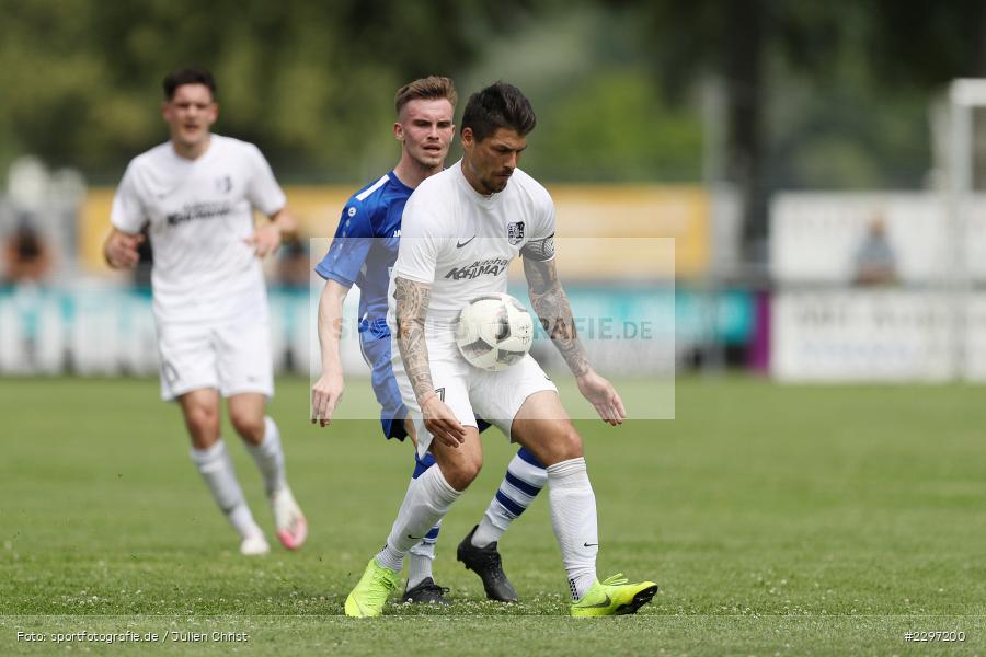 Marvin Ott, Sportgelaende in der Au, Karlstadt, 04.07.2021, Freundschaftsspiele, sport, action, Fussball, Deutschland, Juli 2021, Saison 2021/2022, Bezirksliga Unterfranken West, Bayernliga Nord, ASV Rimpar, TSV Karlburg - Bild-ID: 2297200