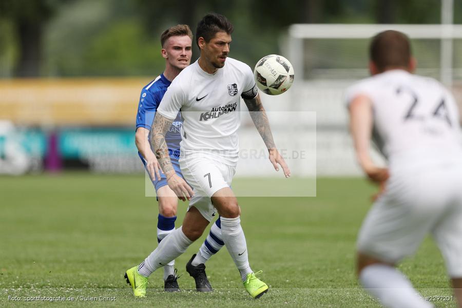 Marvin Ott, Sportgelaende in der Au, Karlstadt, 04.07.2021, Freundschaftsspiele, sport, action, Fussball, Deutschland, Juli 2021, Saison 2021/2022, Bezirksliga Unterfranken West, Bayernliga Nord, ASV Rimpar, TSV Karlburg - Bild-ID: 2297201