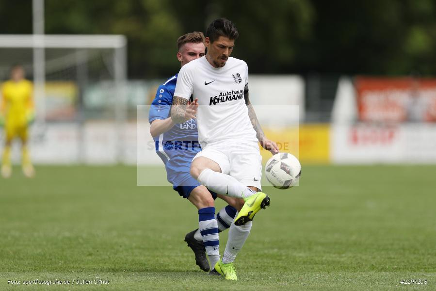 Marvin Ott, Sportgelaende in der Au, Karlstadt, 04.07.2021, Freundschaftsspiele, sport, action, Fussball, Deutschland, Juli 2021, Saison 2021/2022, Bezirksliga Unterfranken West, Bayernliga Nord, ASV Rimpar, TSV Karlburg - Bild-ID: 2297203