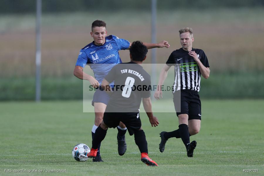 Sportplatz, Retzbach, 04.07.2021, Freundschaftsspiele, sport, action, Fussball, Deutschland, Juli 2021, Saison 2021/2022, Kreisliga Würzburg, SV Sonderhofen, TSV Retzbach - Bild-ID: 2297227