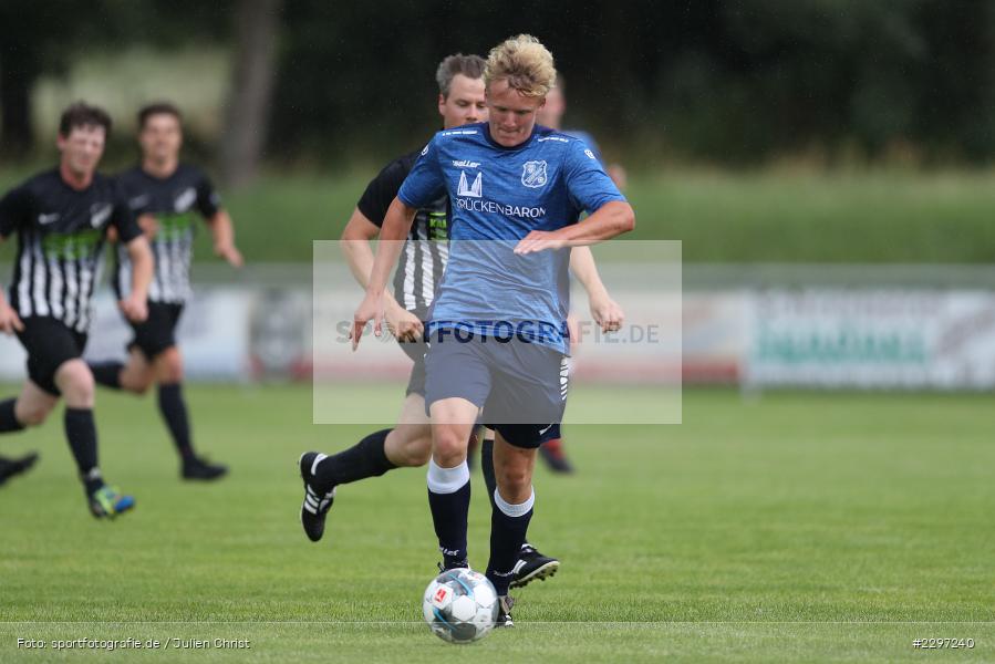 Sportplatz, Retzbach, 04.07.2021, Freundschaftsspiele, sport, action, Fussball, Deutschland, Juli 2021, Saison 2021/2022, Kreisliga Würzburg, SV Sonderhofen, TSV Retzbach - Bild-ID: 2297240