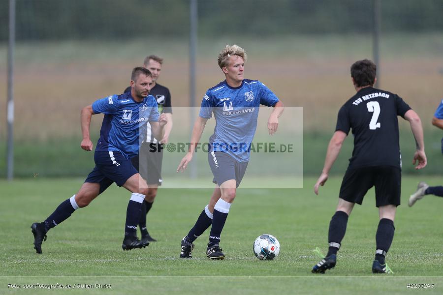 Sportplatz, Retzbach, 04.07.2021, Freundschaftsspiele, sport, action, Fussball, Deutschland, Juli 2021, Saison 2021/2022, Kreisliga Würzburg, SV Sonderhofen, TSV Retzbach - Bild-ID: 2297243