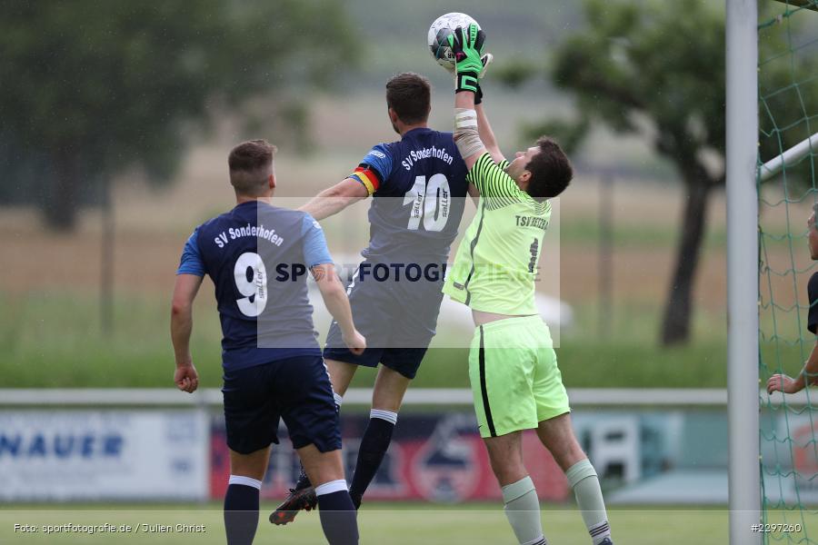 Sportplatz, Retzbach, 04.07.2021, Freundschaftsspiele, sport, action, Fussball, Deutschland, Juli 2021, Saison 2021/2022, Kreisliga Würzburg, SV Sonderhofen, TSV Retzbach - Bild-ID: 2297260