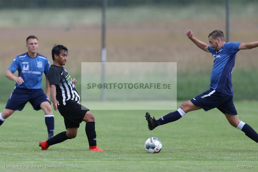 Sportplatz, Retzbach, 04.07.2021, Freundschaftsspiele, sport, action, Fussball, Deutschland, Juli 2021, Saison 2021/2022, Kreisliga Würzburg, SV Sonderhofen, TSV Retzbach - Bild-ID: 2297264
