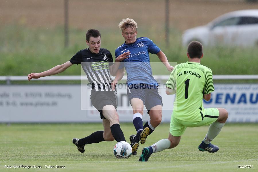 Sportplatz, Retzbach, 04.07.2021, Freundschaftsspiele, sport, action, Fussball, Deutschland, Juli 2021, Saison 2021/2022, Kreisliga Würzburg, SV Sonderhofen, TSV Retzbach - Bild-ID: 2297271