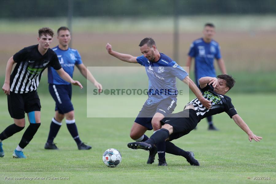 Sportplatz, Retzbach, 04.07.2021, Freundschaftsspiele, sport, action, Fussball, Deutschland, Juli 2021, Saison 2021/2022, Kreisliga Würzburg, SV Sonderhofen, TSV Retzbach - Bild-ID: 2297288