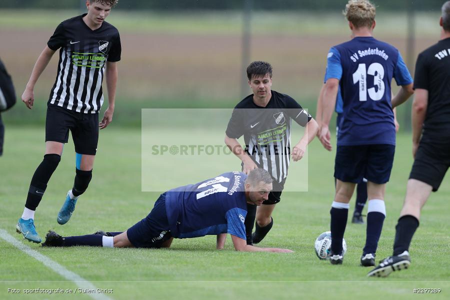 Sportplatz, Retzbach, 04.07.2021, Freundschaftsspiele, sport, action, Fussball, Deutschland, Juli 2021, Saison 2021/2022, Kreisliga Würzburg, SV Sonderhofen, TSV Retzbach - Bild-ID: 2297289