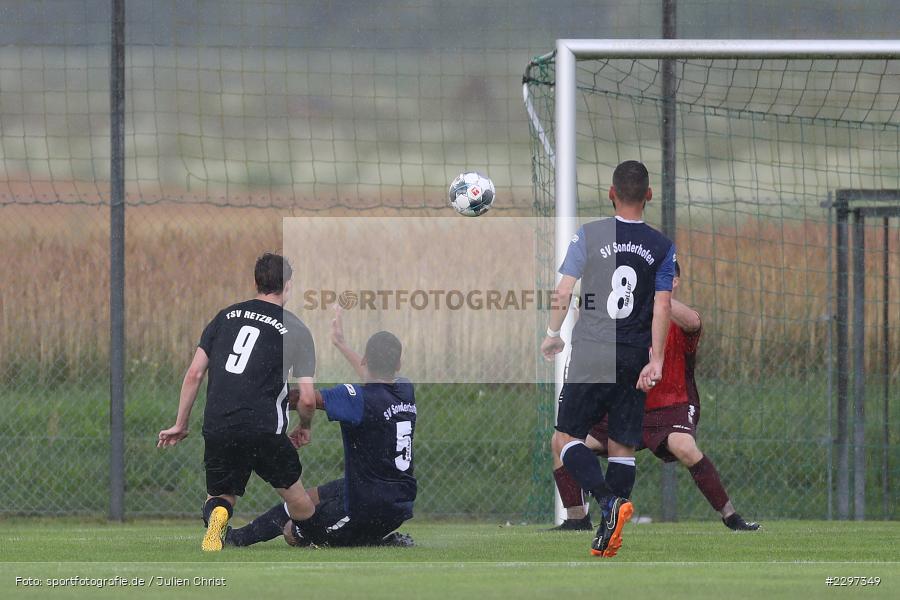 Sportplatz, Retzbach, 04.07.2021, Freundschaftsspiele, sport, action, Fussball, Deutschland, Juli 2021, Saison 2021/2022, Kreisliga Würzburg, SV Sonderhofen, TSV Retzbach - Bild-ID: 2297349